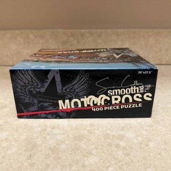 Motocross High Point National 400 Piece Puzzle Simon Cudby Smooth Industries - Picture 5 of 7